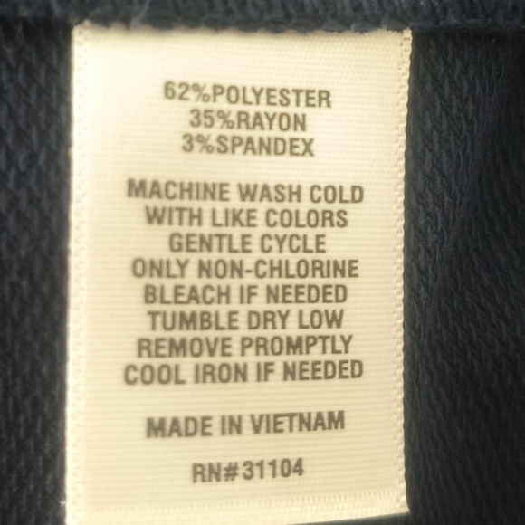 New Navy Oversized Top / 2X - Picture 9 of 11